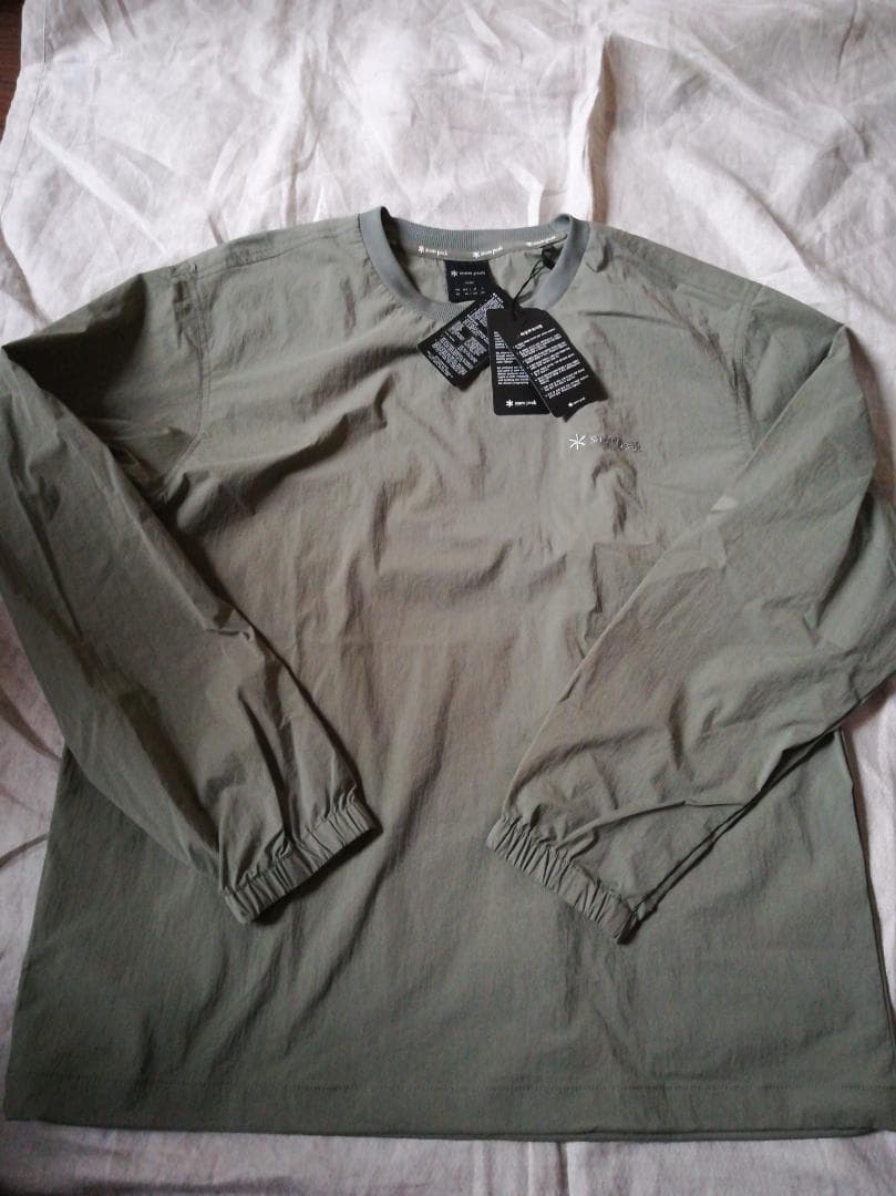 値下げ! peak オリーブグリーン 長袖カットソー