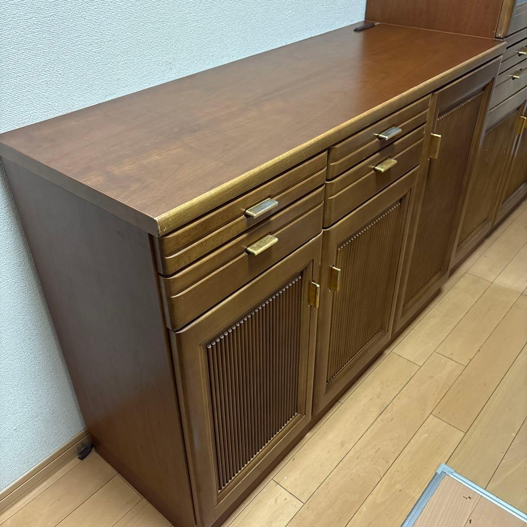 カリモク karimoku キッチンカウンター 食器棚 キャビネット 木製