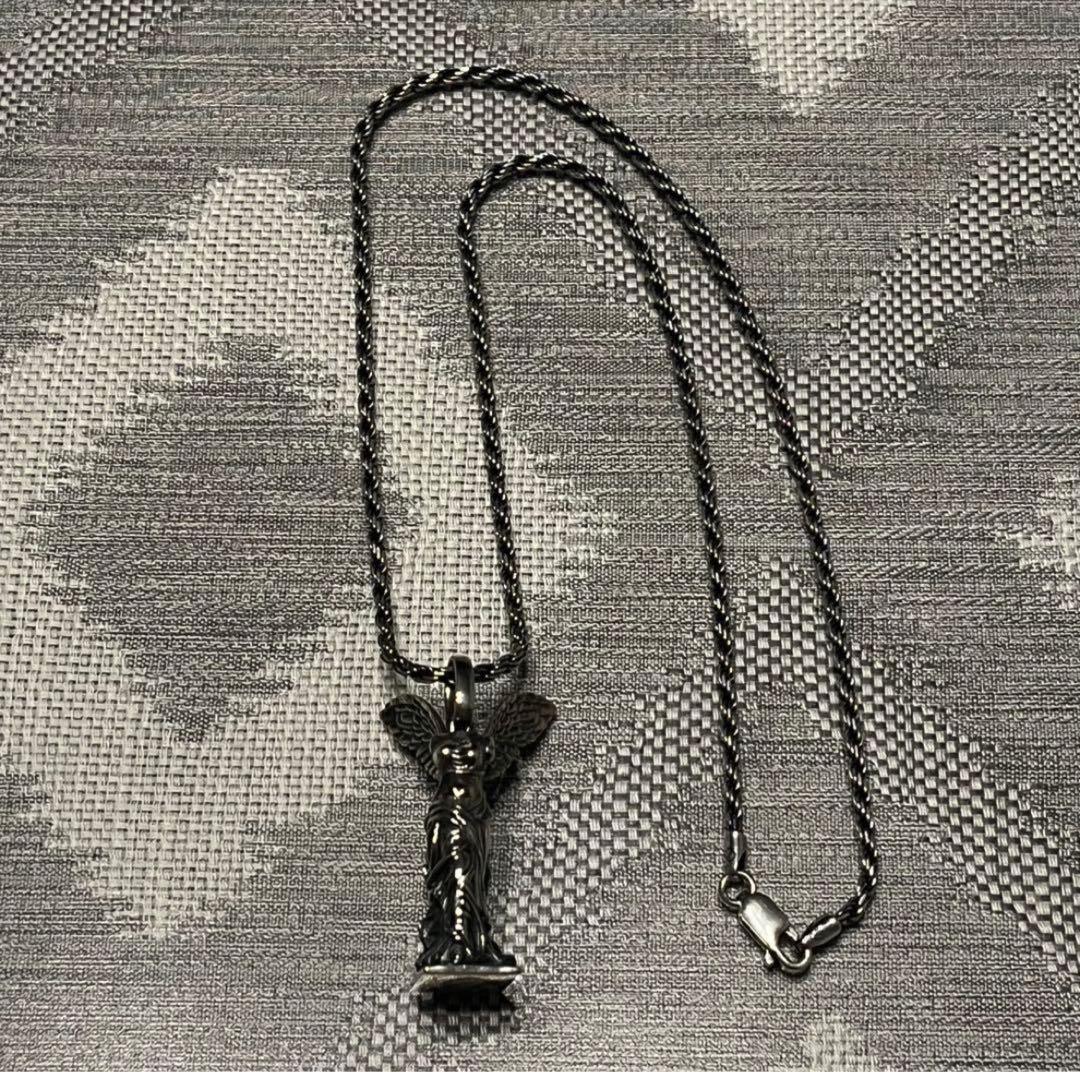 【AVALANCHE】ネックレス サモトラケのニケ いぶし加工 Lサイズ