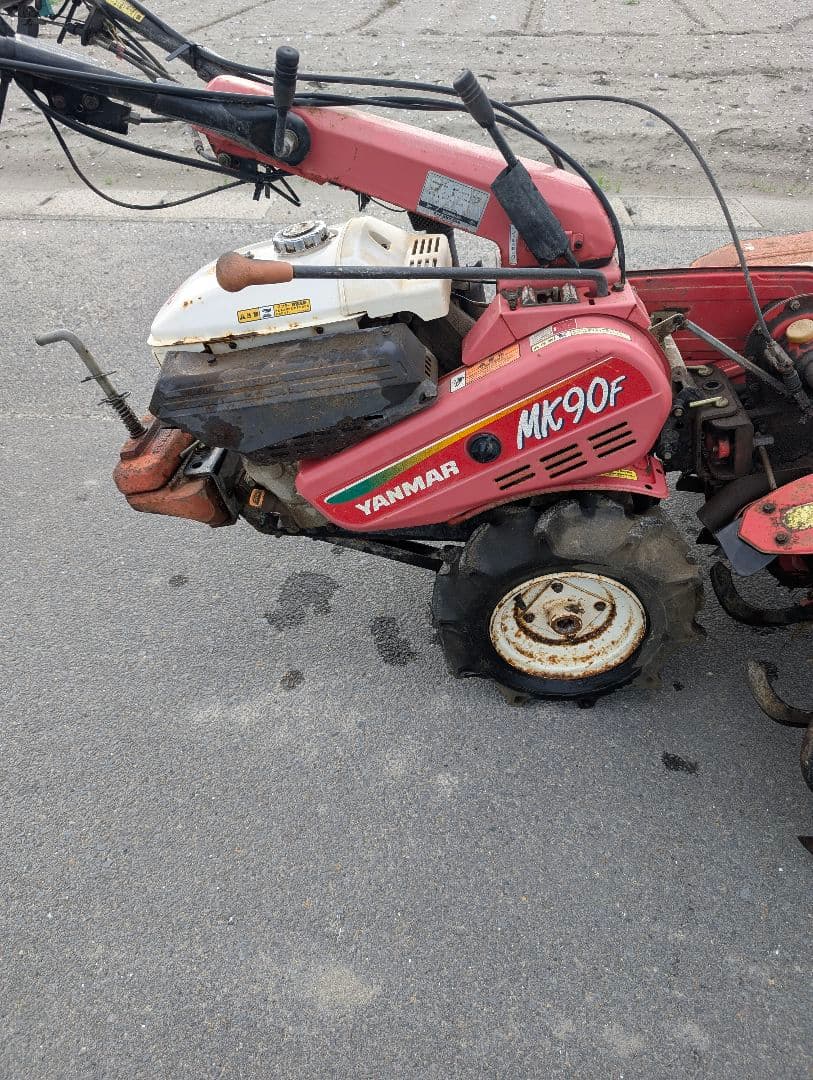 ☆ヤンマー☆管理機☆平高うね立て☆内盛成形機☆MK90F