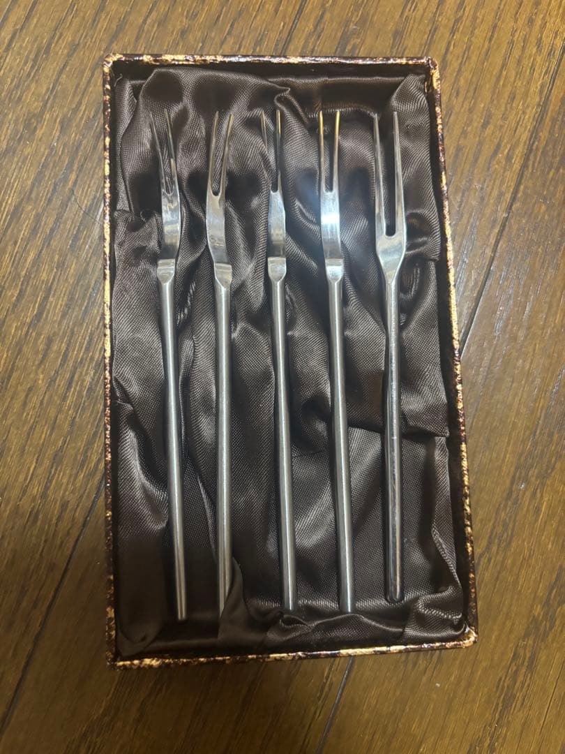 ステンレス製フォーク5本セット