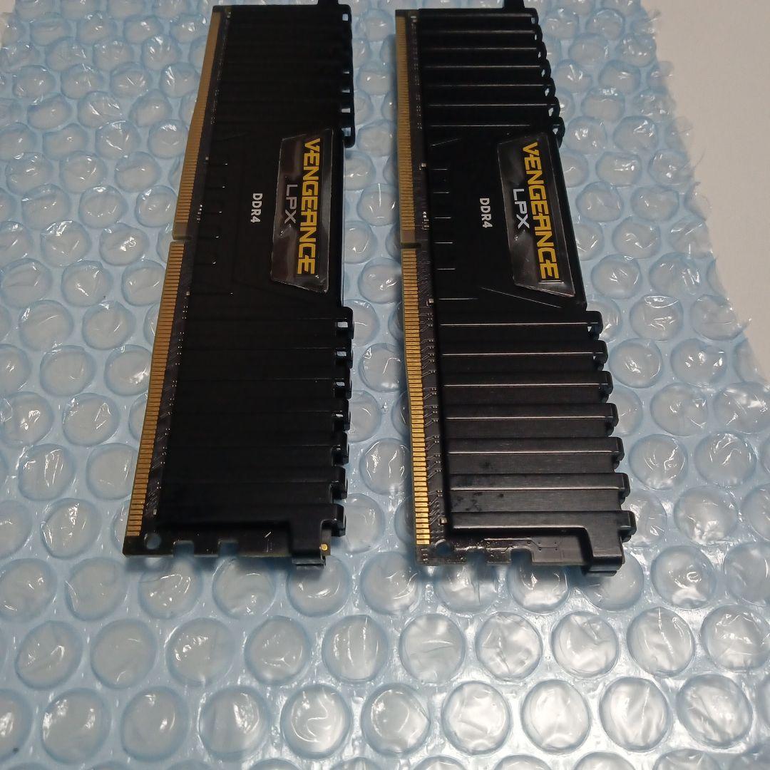 DDR4メモリ 32GB(16GB×2枚) Corsair DDR4-2666