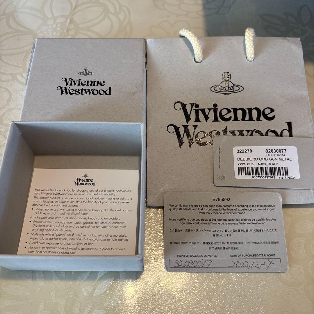 Vivienne Westwood ラウンドオーブキーホルダー　3D ORB