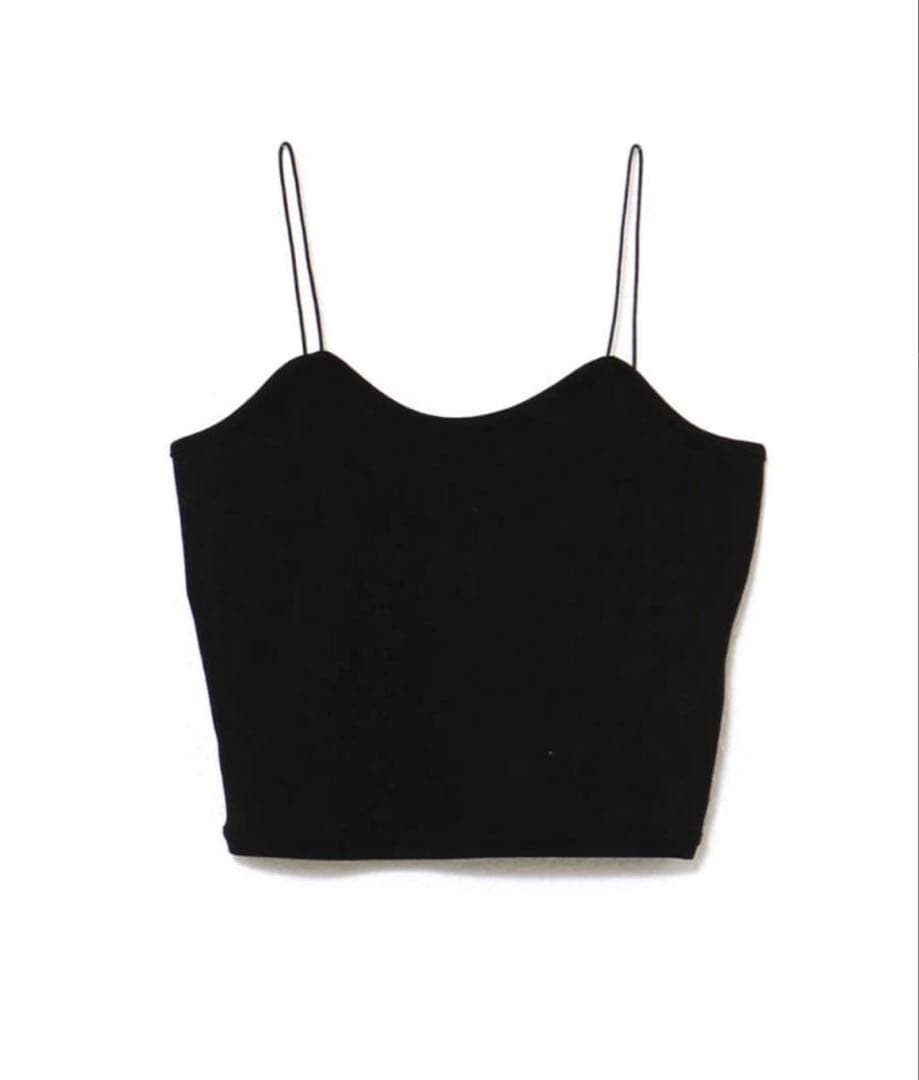 ANDMARY Mary logo knit tops black 黒