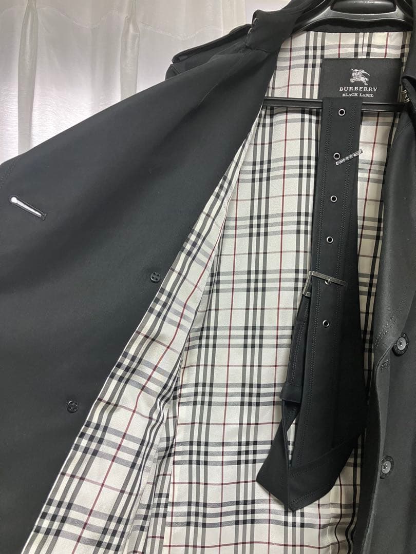 【美品】BURBERRY ブラックレーベル　トレンチコート
