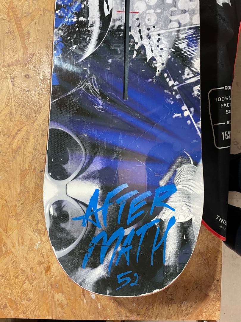 中古　Burton Aftermath 152 2012 ビンディング付き