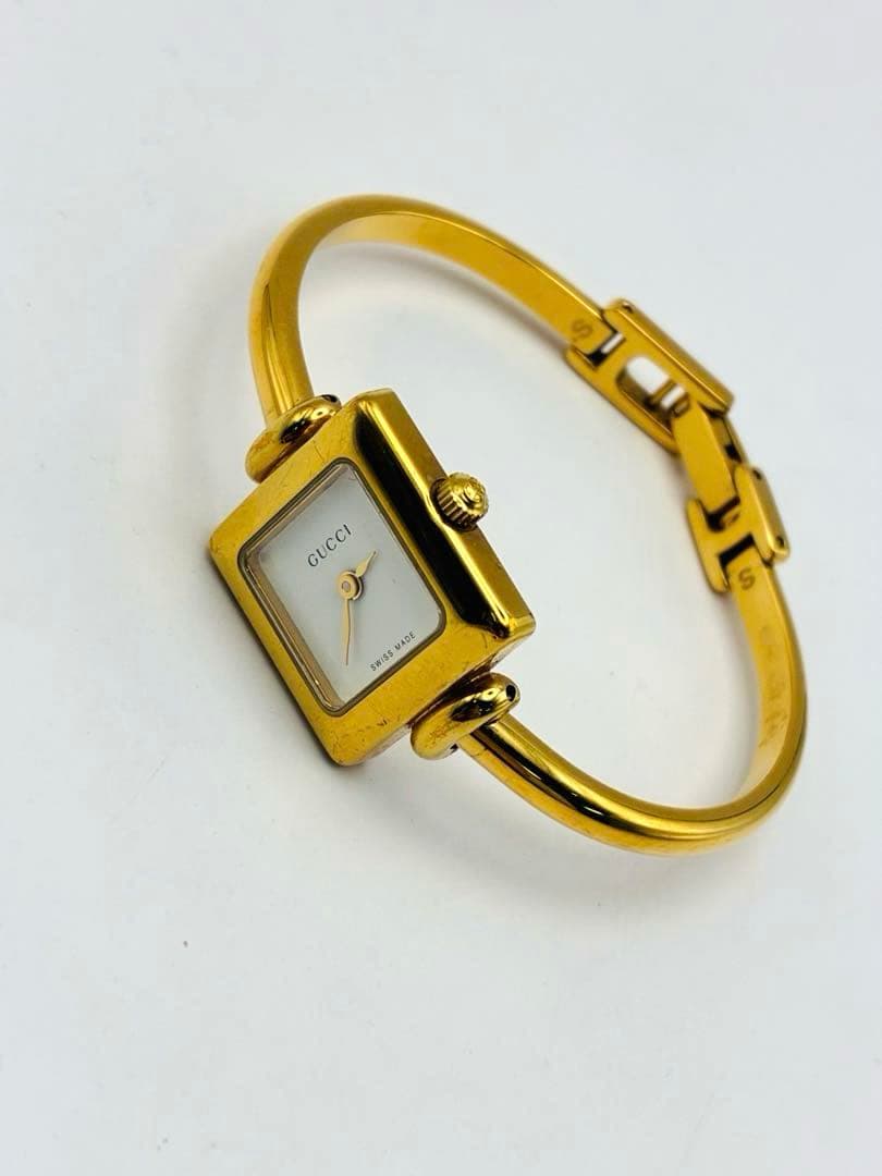 GUCCI 1900Lシリーズ　バングルウォッチ　不動