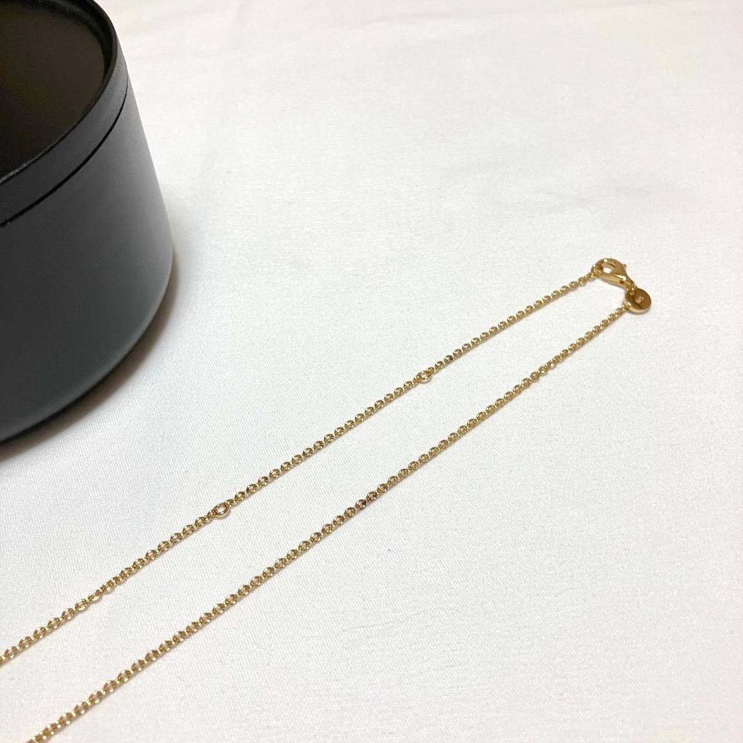 新品 18 TOMWOOD ロロチェーンネックレス 金 16424