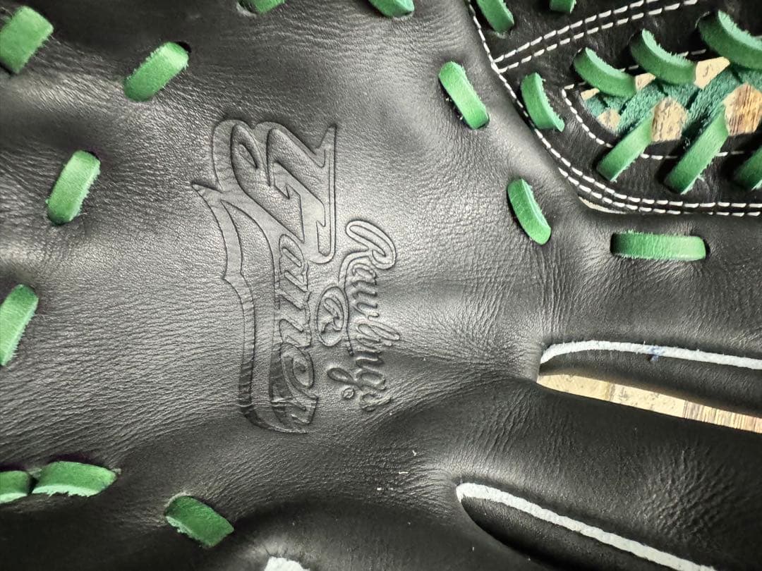 【新品】 ローリングス 少年軟式グローブ オールラウンド用 ブラック×グリーン