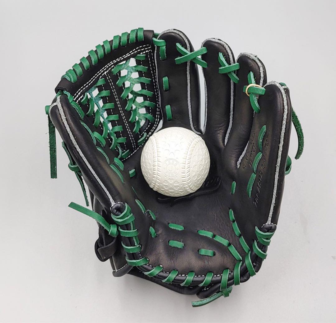 【新品】 ローリングス 少年軟式グローブ オールラウンド用 ブラック×グリーン