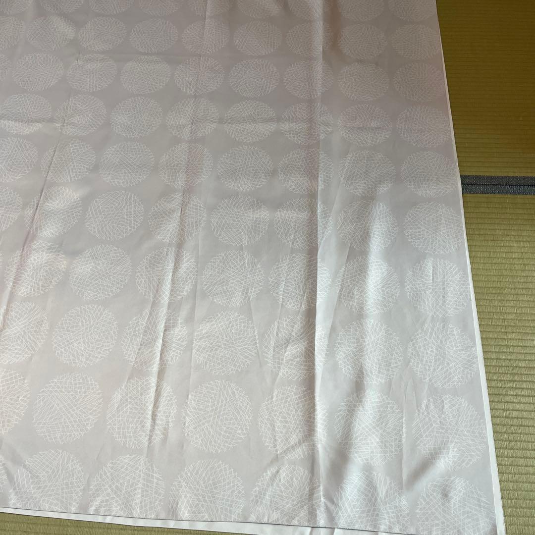 長さ173cm北欧大判カーテン ライトグレー