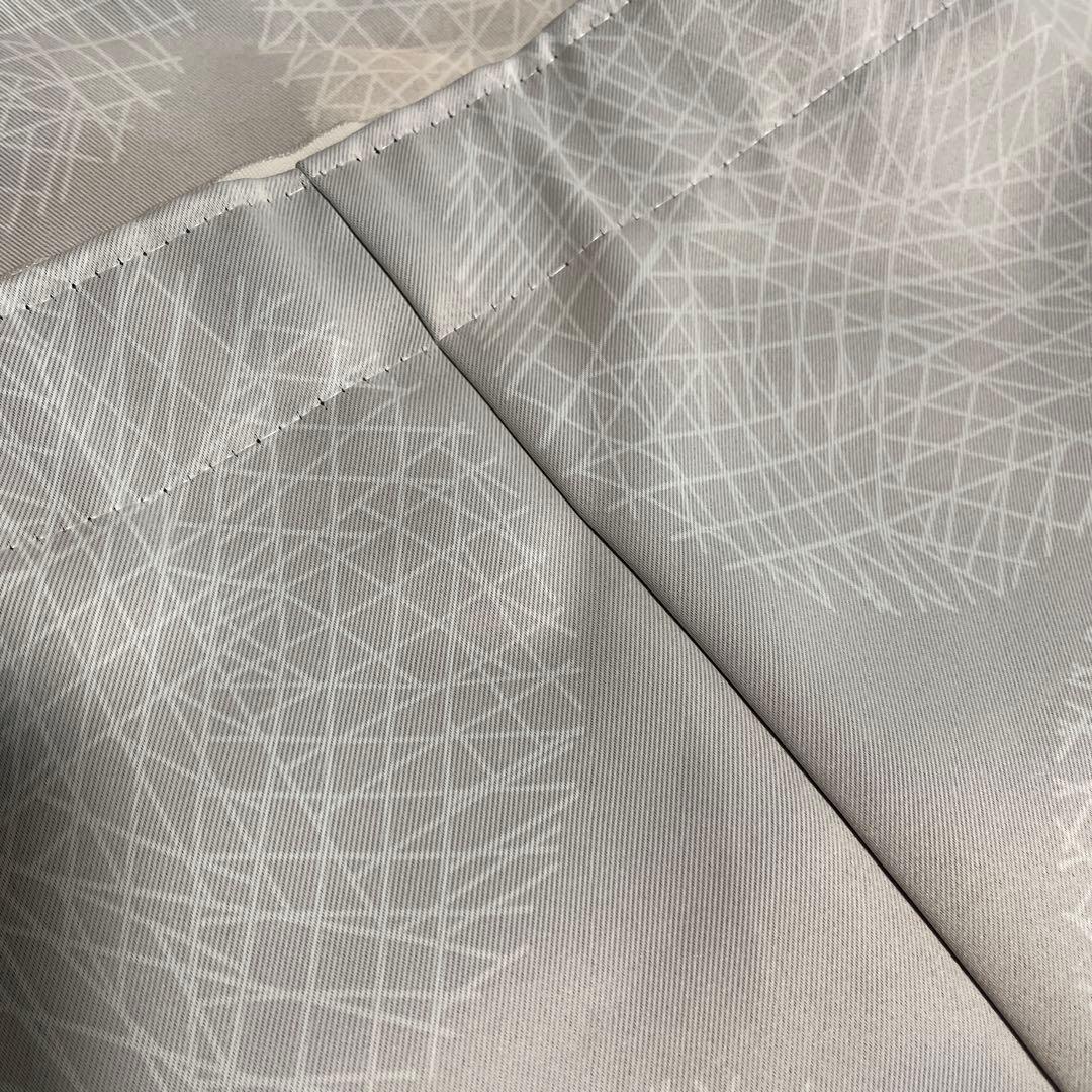 長さ173cm北欧大判カーテン ライトグレー