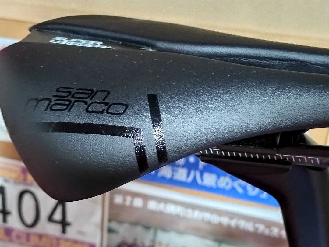 セラサンマルコ（マントラ スーパーレジェラ）サドル　ブラック　本物