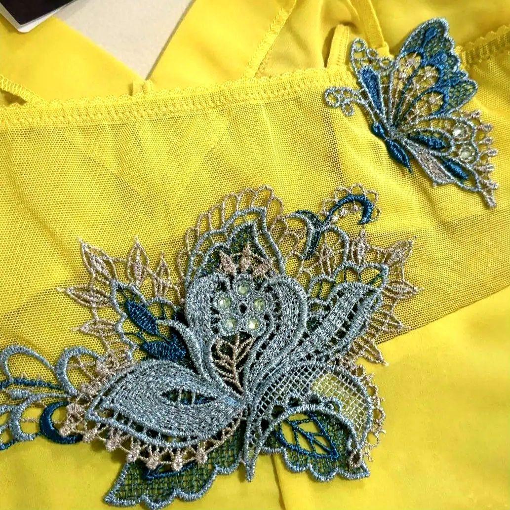 ワコール サルート プレステージ 14G スリップ М 黄系 新品