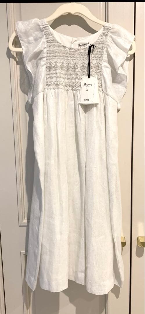 【美品】ボンポワン（bonpoint ）　クチュールライン　ドレス　ワンピース