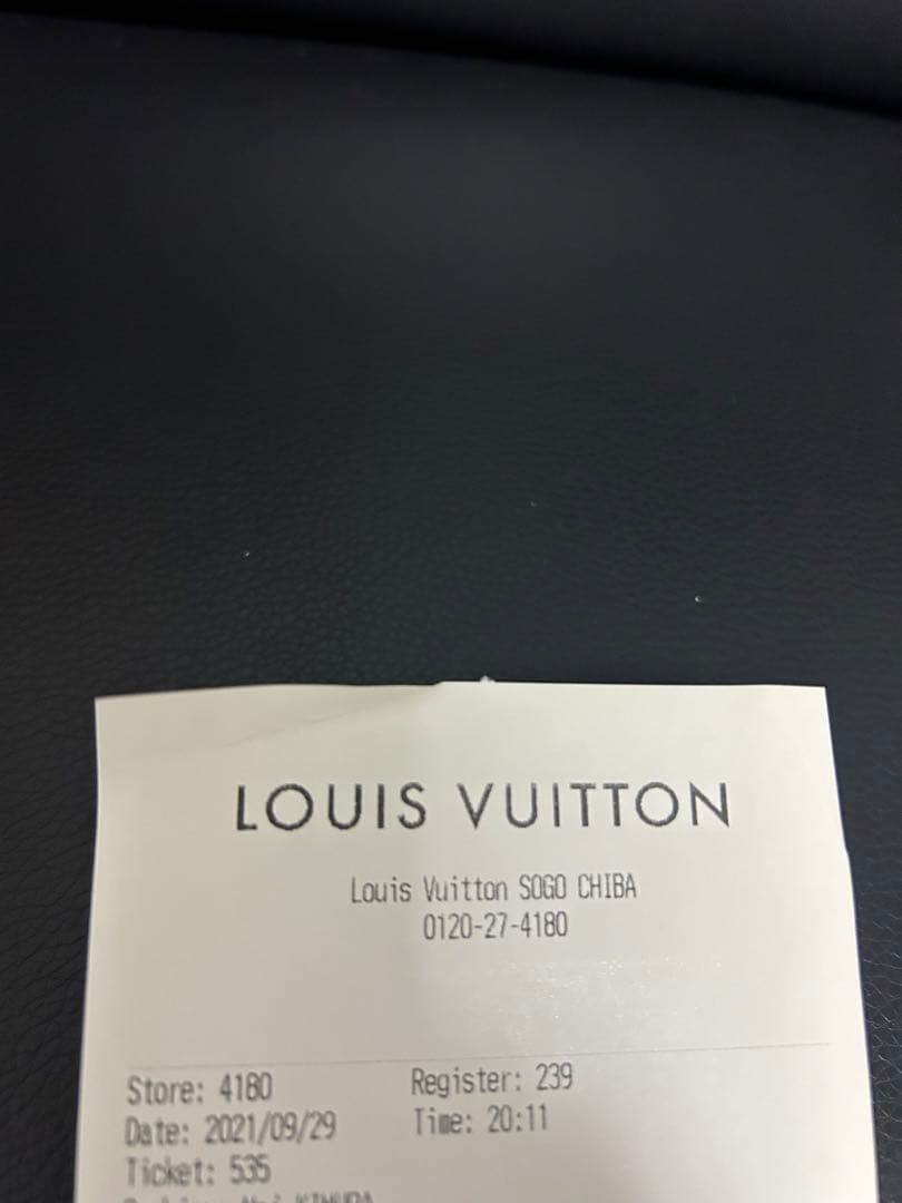 ルイヴィトン タイガ アヴェニュー スリングバッグ レザーバッグ