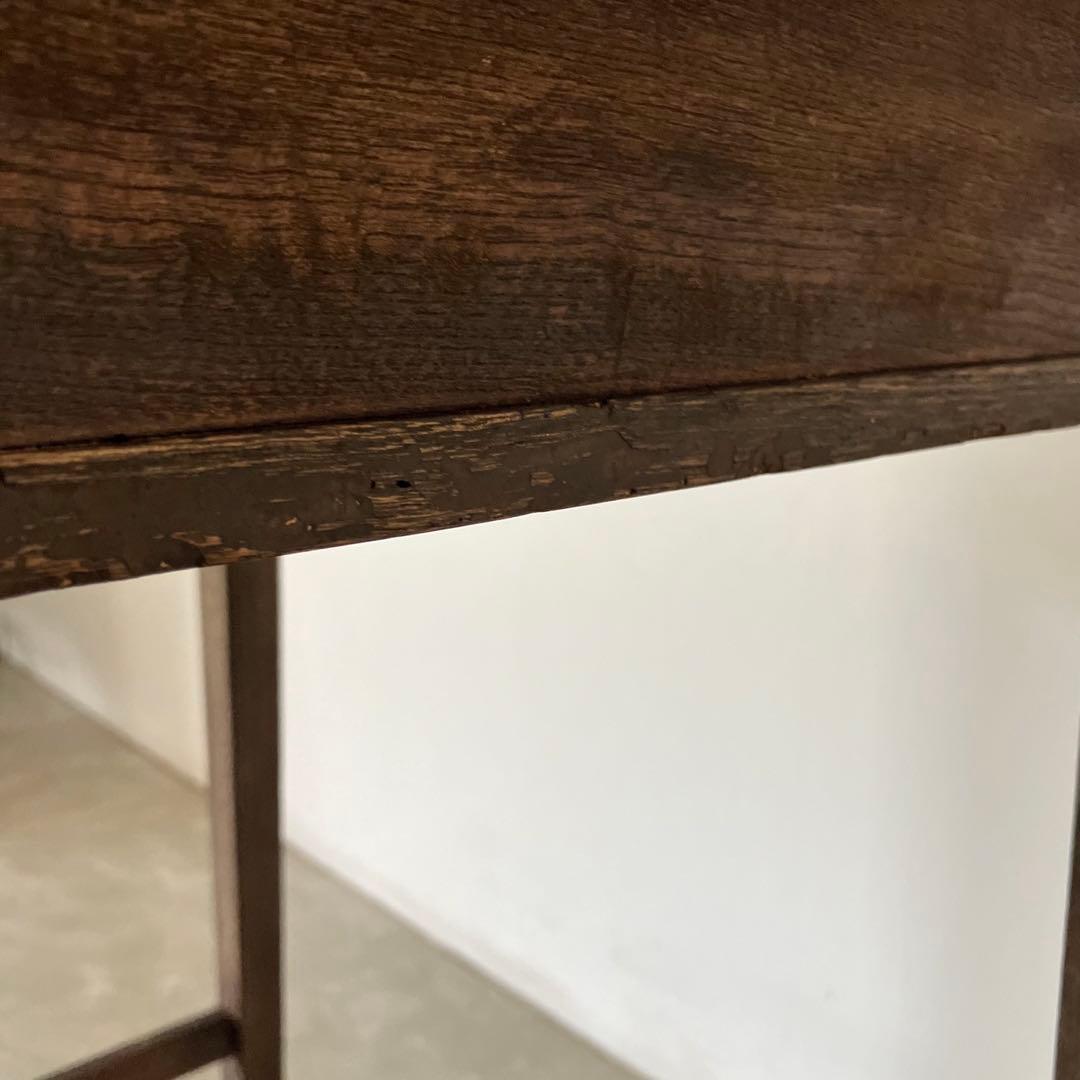 レトロ　アンティーク　ヴィンテージ　古道具　古家具　テーブル　机　木製