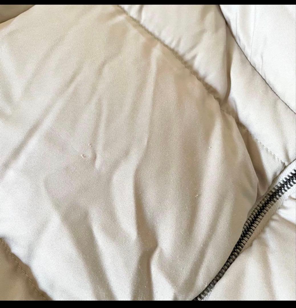 Herno ベージュ ファー ダウンジャケット 40