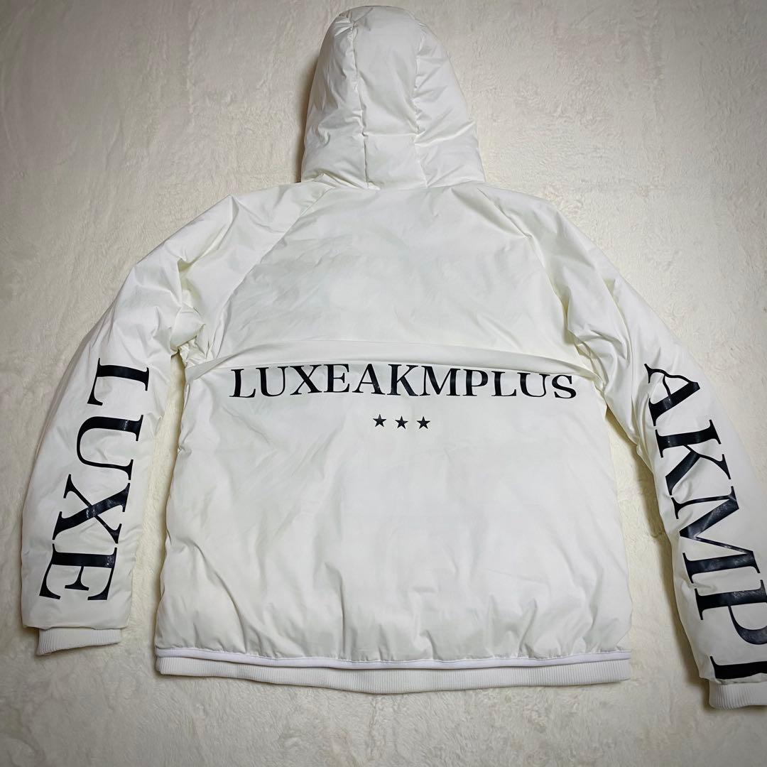 LUXEAKMPLUS【希少なXXLサイズ】ゴルフウェア ビッグロゴ 中綿ジャケ