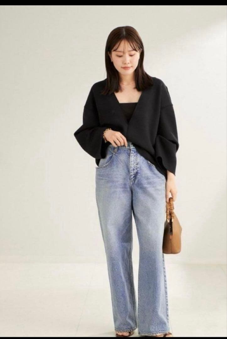 Plage RIAM WIDE デニム　ブルー