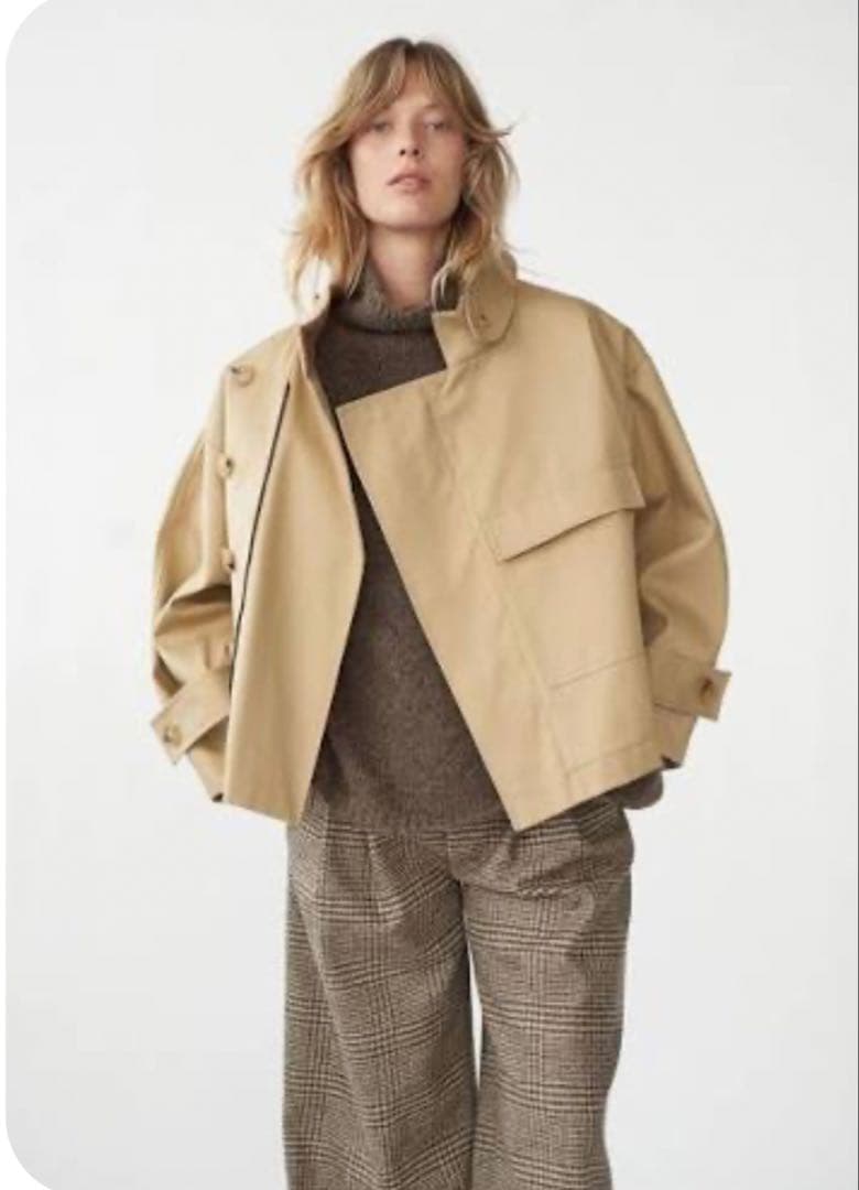 maru様★AFagger トレンチコート スプリングコート ショート