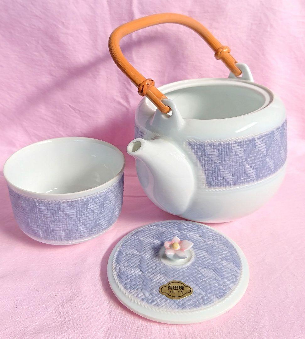 未使用 高級有田焼 急須&5品茶碗セット