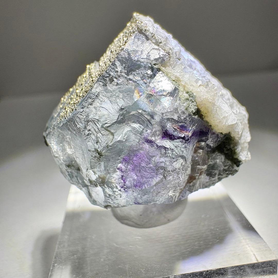 478 中国　ヤオガンシャン産　フローライト&パイライト