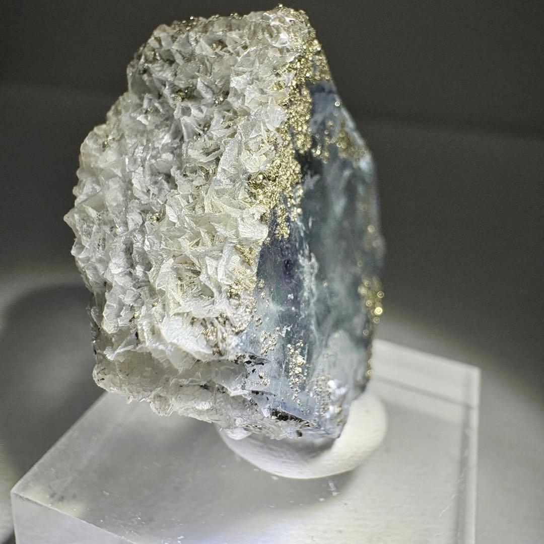 478 中国　ヤオガンシャン産　フローライト&パイライト