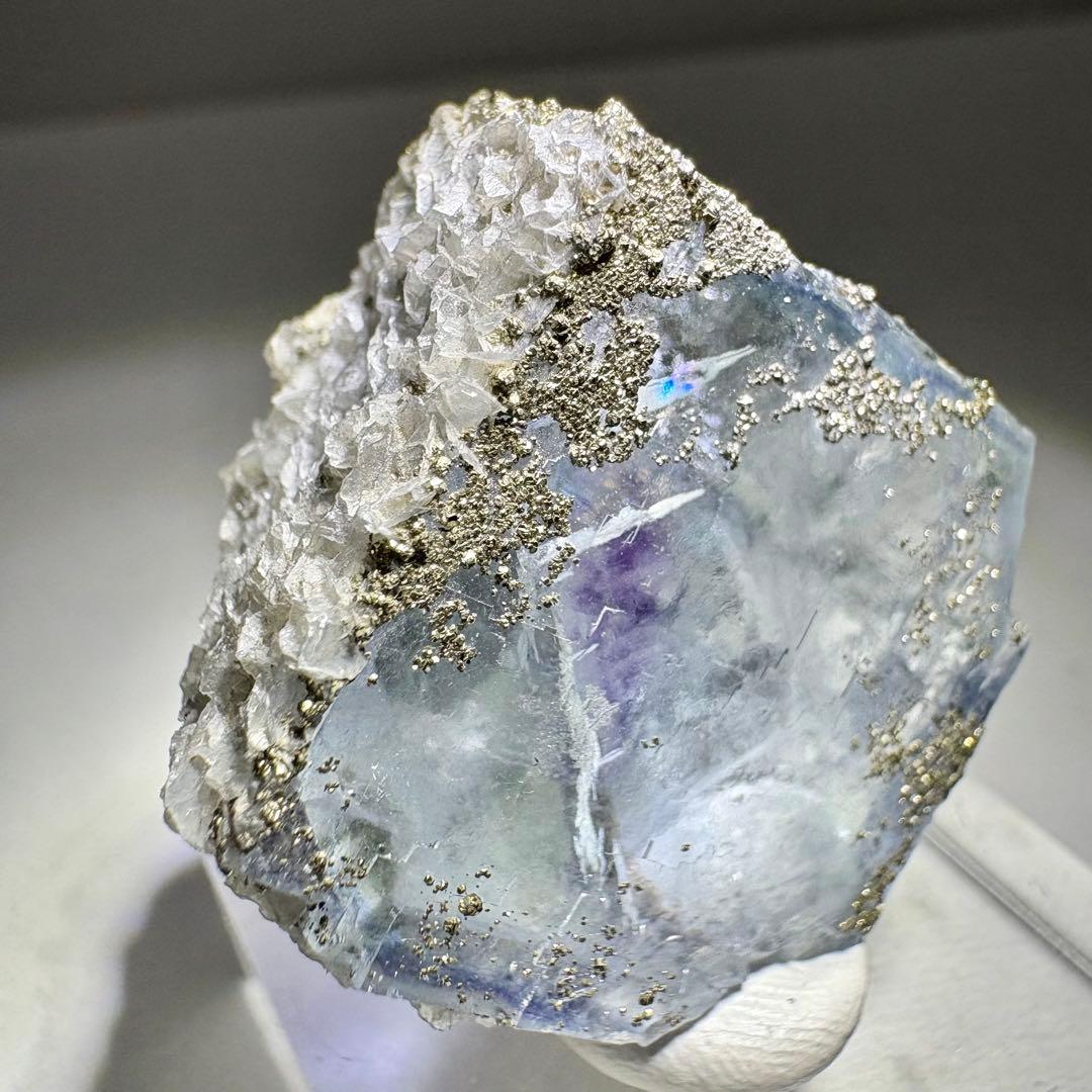 478 中国　ヤオガンシャン産　フローライト&パイライト