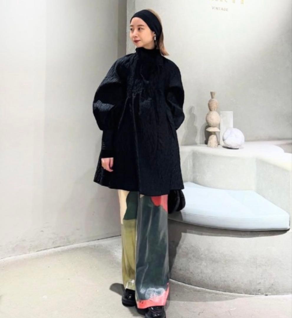 Ameri BUMPY VOLUME MINI DRESS 美品