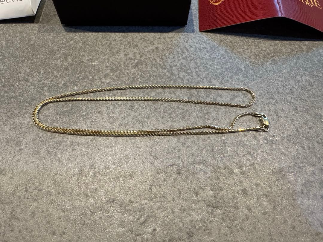 AVALANCHE ネックレス gold 金　50cm 定価8.5万