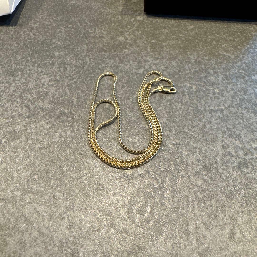 AVALANCHE ネックレス gold 金　50cm 定価8.5万