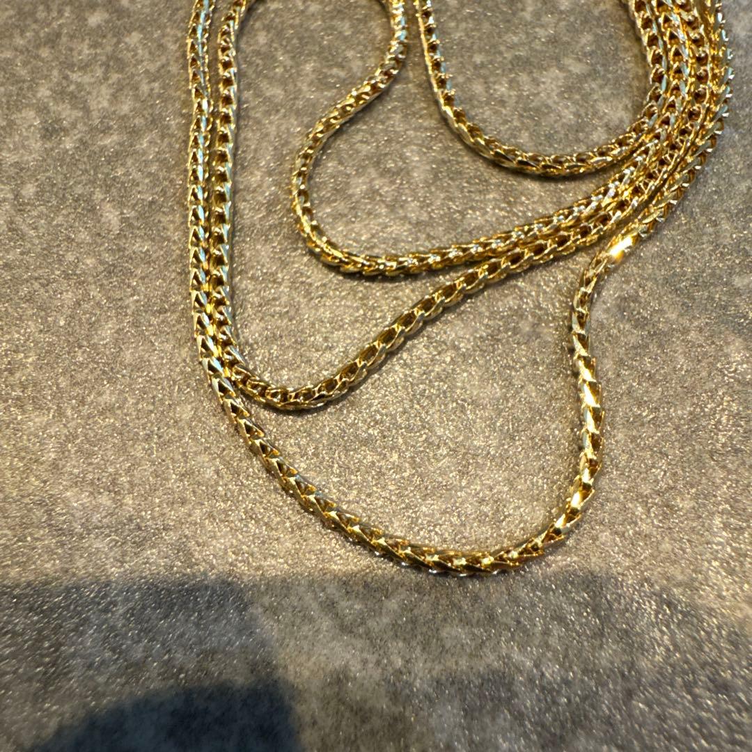 AVALANCHE ネックレス gold 金　50cm 定価8.5万