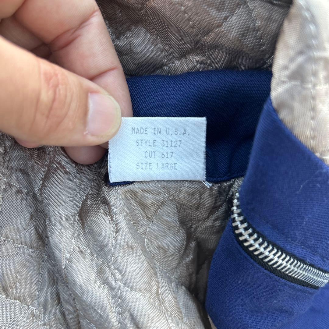 最初期 90s USA製 XLARGE ワークジャケット ブルゾン キルティング