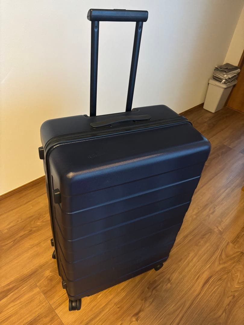 無印良品 スーツケース 87L ネイビー　キャリーケース