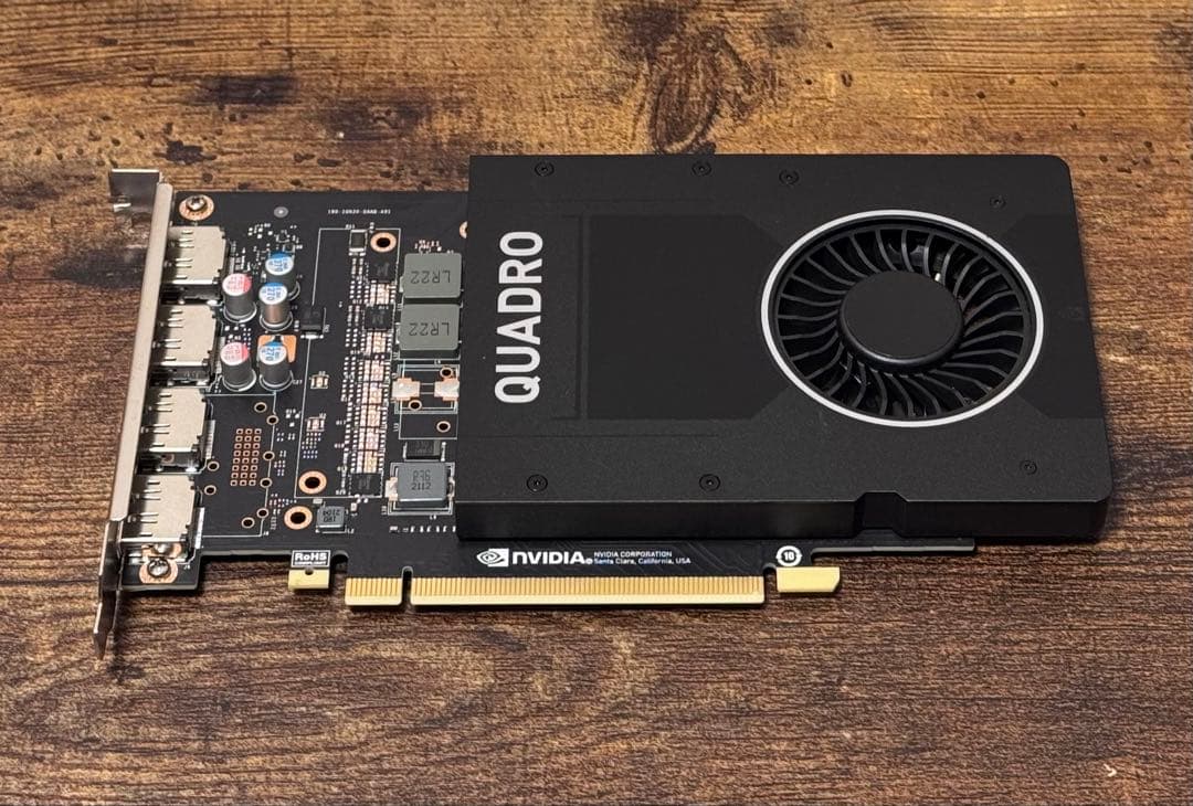 NVIDIA Quadro P2200 グラフィックカード