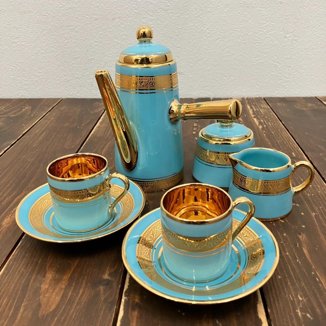 レッグ　リモージュ　Legle Limoges　デミタスコーヒーセット