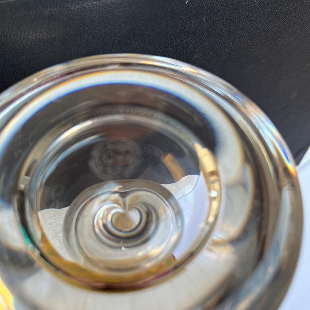 フランス製バカラ　ガラス製スリム花瓶