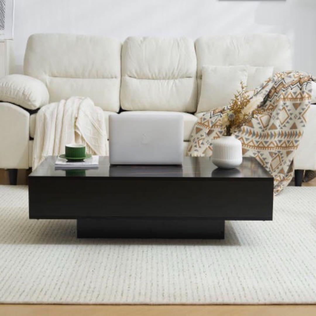 ローテーブル 収納付き テーブル パソコンテーブル センターテーブル