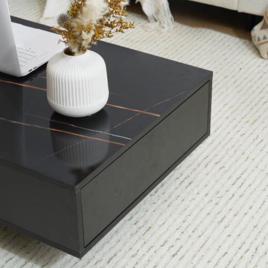 ローテーブル 収納付き テーブル パソコンテーブル センターテーブル