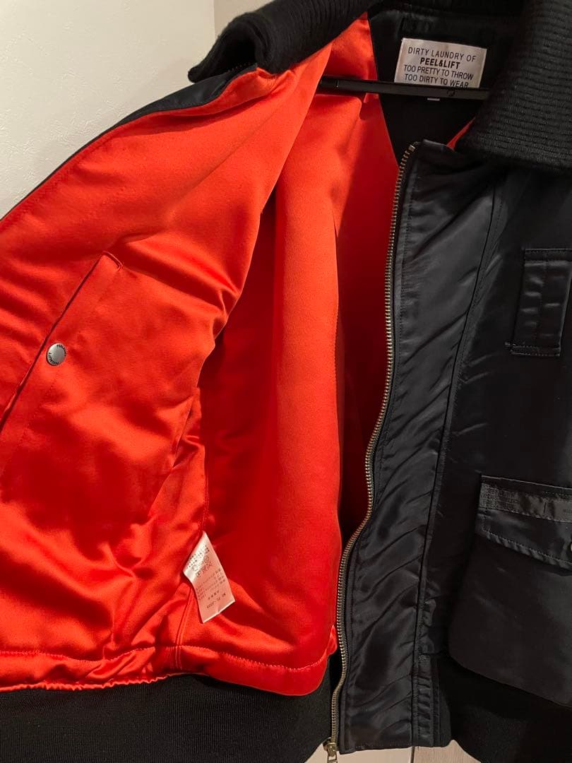 peel & lift JKT MA-1 ピールアンドリフト