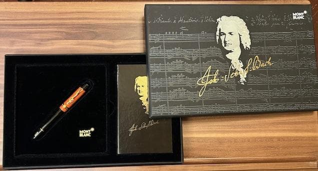 Montblanc 作曲家シリーズ バッハ 万年筆 未使用 限定12000本