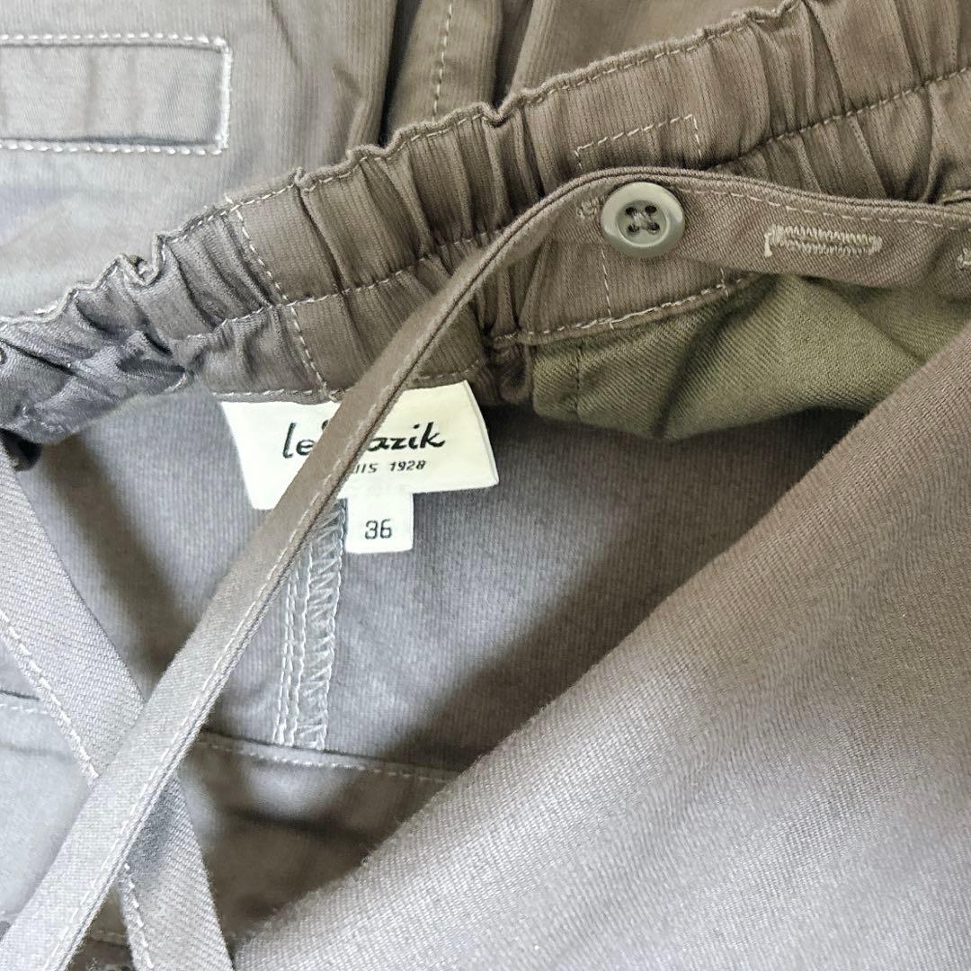 未使用 ルグラジック ロング丈 ワンピース サロペットスカート 綿 グレー