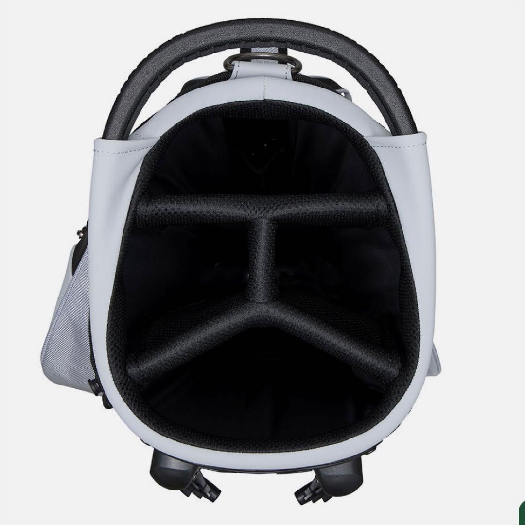 【美品】テーラーメイドA-コレクションスタンドバッグ2025年モデルカラーグレー