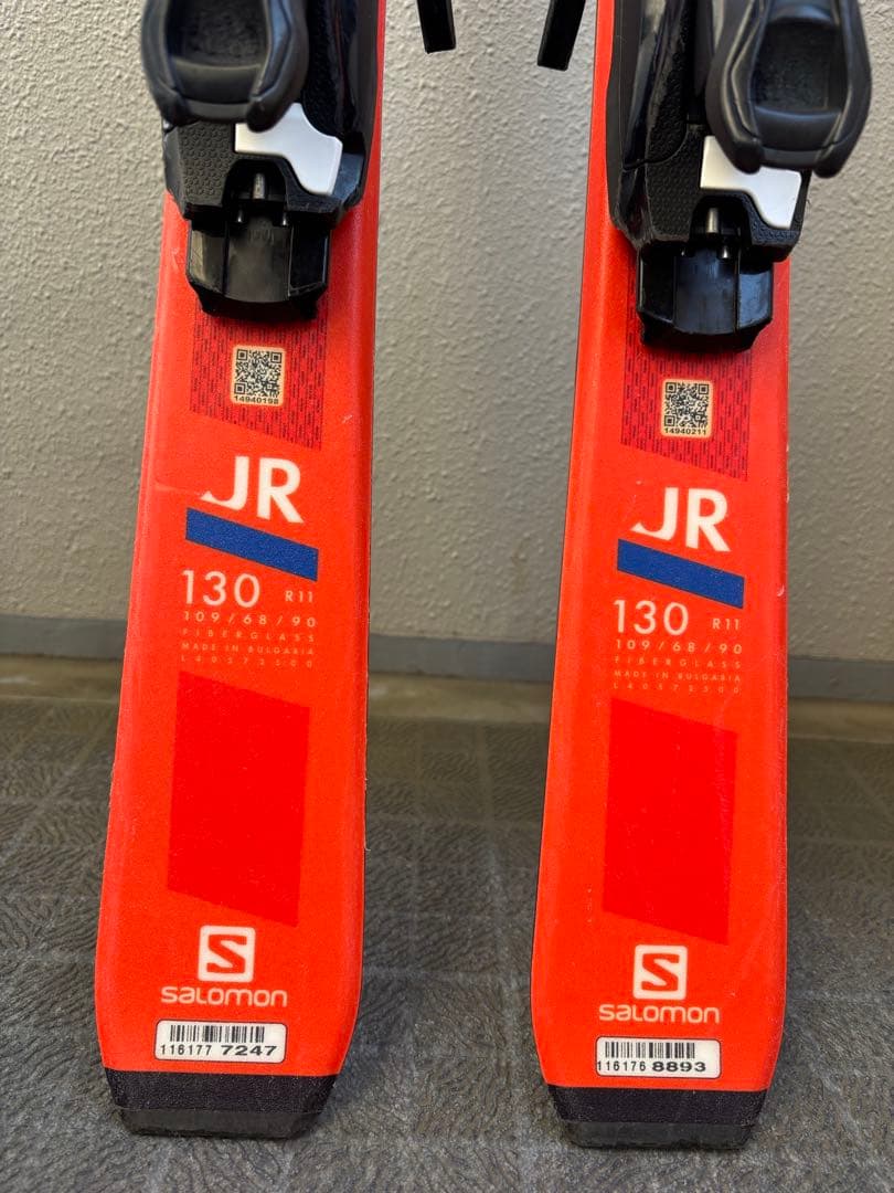 サロモン　子供　スキー板　130cm ノルディカ　スキーブーツセット