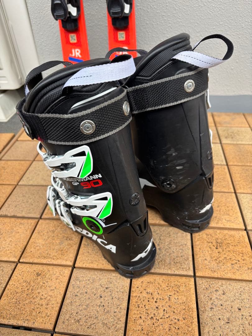 サロモン　子供　スキー板　130cm ノルディカ　スキーブーツセット