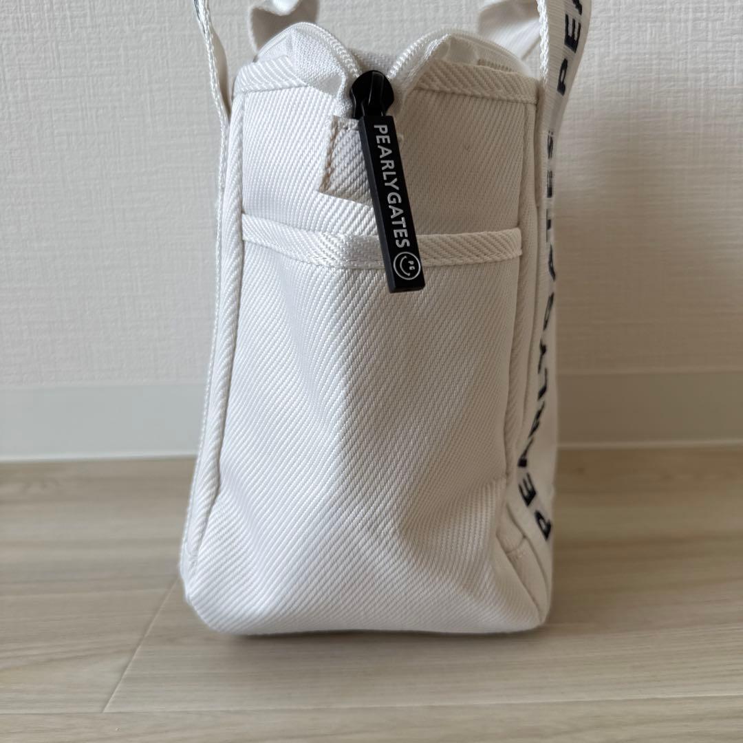 パーリーゲイツ　カートバッグ　ミニバッグ　トートバッグ　白　ホワイト　25年購入