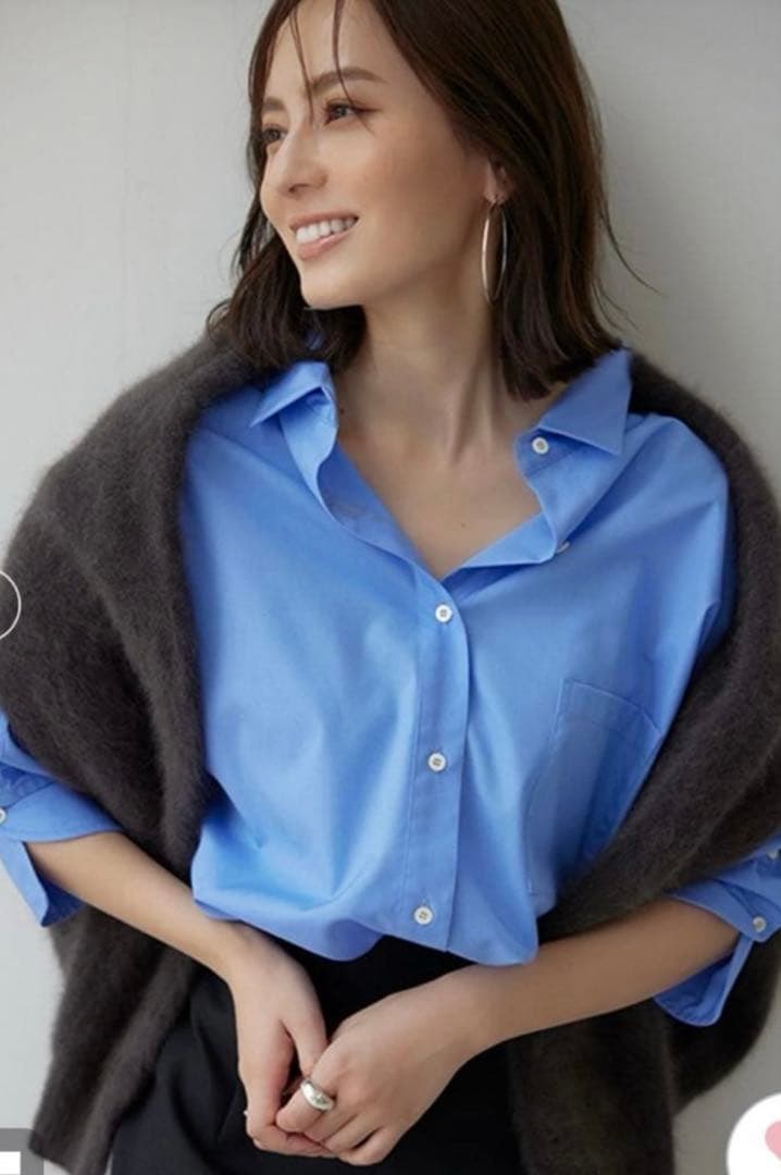 最終価格　anuans アニュアンス　ラクーンボートネックニットプルオーバー