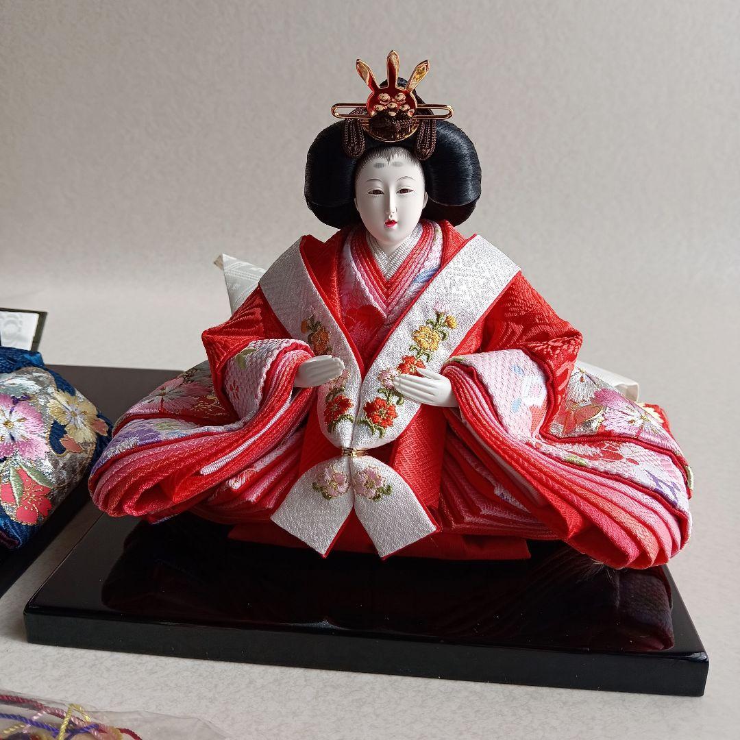 【未使用・保管品】［ひな飾り］内裏雛（男雛 女雛）