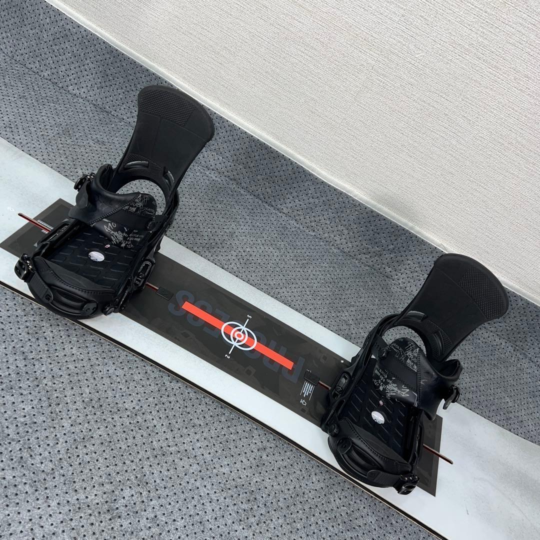 5回使用 152cm BURTON PROCESS×CUSTOM Mサイズ